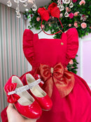 Vestido Blogueirinha Natali Vermelho - Natal