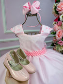 Vestido Giovanella/Giovanela Longo Valentina Rosa Bebe