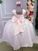 Vestido Giovanella/Giovanela Longo Valentina Rosa Bebe