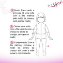 Vestido Infantil Temáticos Luxo Divertidamente Rosa