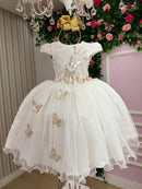 Vestido Juvenil - Midi Vila Lele Sabrina Off