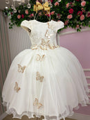 Vestido Juvenil - Midi Vila Lele Sabrina Off