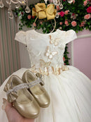 Vestido Juvenil - Midi Vila Lele Sabrina Off