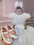Vestido Juvenil Vila Lele Luiza Branco