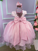 Vestido Juvenil Vila Lele Luiza Rosa Bebe