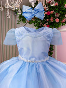 Vestido Marie Azul Bebe Carina