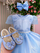 Vestido Marie Azul Bebe Carina