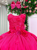 Vestido Juvenil Vila Lele Regata Flores Pink