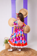 Vestido Marie Junino Arraia do Sertão Luxo Modelo 2