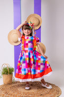 Vestido Marie Junino Arraia do Sertão Luxo Modelo 2
