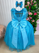 Vestido Marie Longo Mel Azul Tiffany