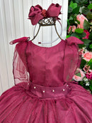 Vestido Marie Longo Mel Marsala