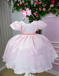 Vestido Miss Cherry Cristal Lese - Laise Rosa Bebe