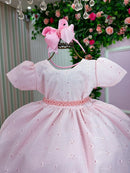 Vestido Miss Cherry Cristal Lese - Laise Rosa Bebe