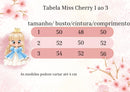 Vestido Miss Cherry Cristal Lese - Laise Rosa Bebe