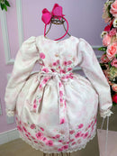 Vestido Miss Sweet Jardim Encantado Inverno Off