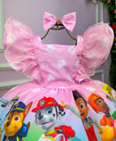Vestido Temáticos Kids Patrulha Canina -Sky