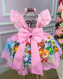 Vestido Temáticos Kids Patrulha Canina -Sky