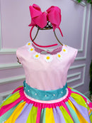 Vestido Tematicos Luxo Trolls