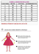 Vestido Tematicos Luxo Trolls