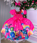 Vestido Tematicos Ysa Kids Divertidamente Pink