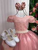Vestido Enjoy Longo Laura Rose Rendado