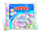 Algodão em Bolas 50g - Colorido - Cottonline.