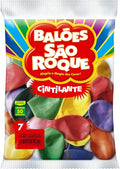 Balão - 7 Cintilante - C/50 - São Roque