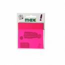 Bloco Adesivo Transparente - 76x76mm - Maxprint FA
