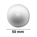 Bola de Isopor - 50mm - Isoplast