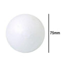 Bola de Isopor - 75mm - Isoplast