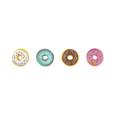 Borracha - Donuts - C/ 4 Und - Tris