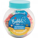 Borracha Mini Bubble - Pote com 20 unidades - Tilibra