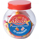 Borracha Mini Foods - Pote com 20 unidades - Tilibra