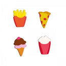 Borracha Mini Foods - Pote com 20 unidades - Tilibra