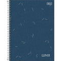 Caderno - 1 Matéria - Colegial - Lunix - 80 Fls - Tilibra
