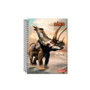 Caderno - 1 Matéria - Dino - 80 Fls - PanAmericana.