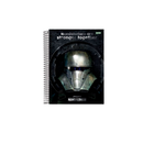 Caderno - 1 Matéria - Star Wars - The Mandalorian - 80 Fls - Jandaia.