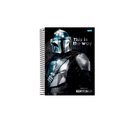 Caderno - 1 Matéria - Star Wars - The Mandalorian - 80 Fls - Jandaia.