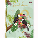 Caderno - 1 Matéria - Stay Wild - 80 Fls - Foroni.