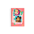 Caderno - 1 Matéria - Masha e o Urso - 80 Fls - Jandaia.