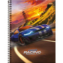 Caderno - 1/4 - Cross Raging - 80 Fls - Foroni