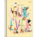 Caderno - 16 Matérias - Hug Me - 256 Fls - Tilibra