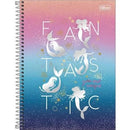 Caderno - 1 Matéria - Wonder - Tilibra.