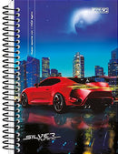 Caderno - 1 Matéria - Silver Tuning - 80 Fls - São Domingos.