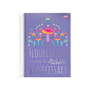 Caderno - 10 Matérias - Bloom - 160 Fls - Jandaia.