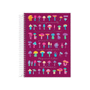 Caderno - 10 Matérias - Bloom - 160 Fls - Jandaia.