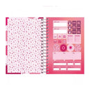 Caderno - 10 Matérias - Colegial - Pink Power - 160 Fls - Foroni.