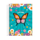 Caderno - 10 Matérias - Flower Power - 160 Fls - Jandaia.