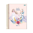 Caderno - 10 Matérias - Frozen - 160 Fls - Jandaia.